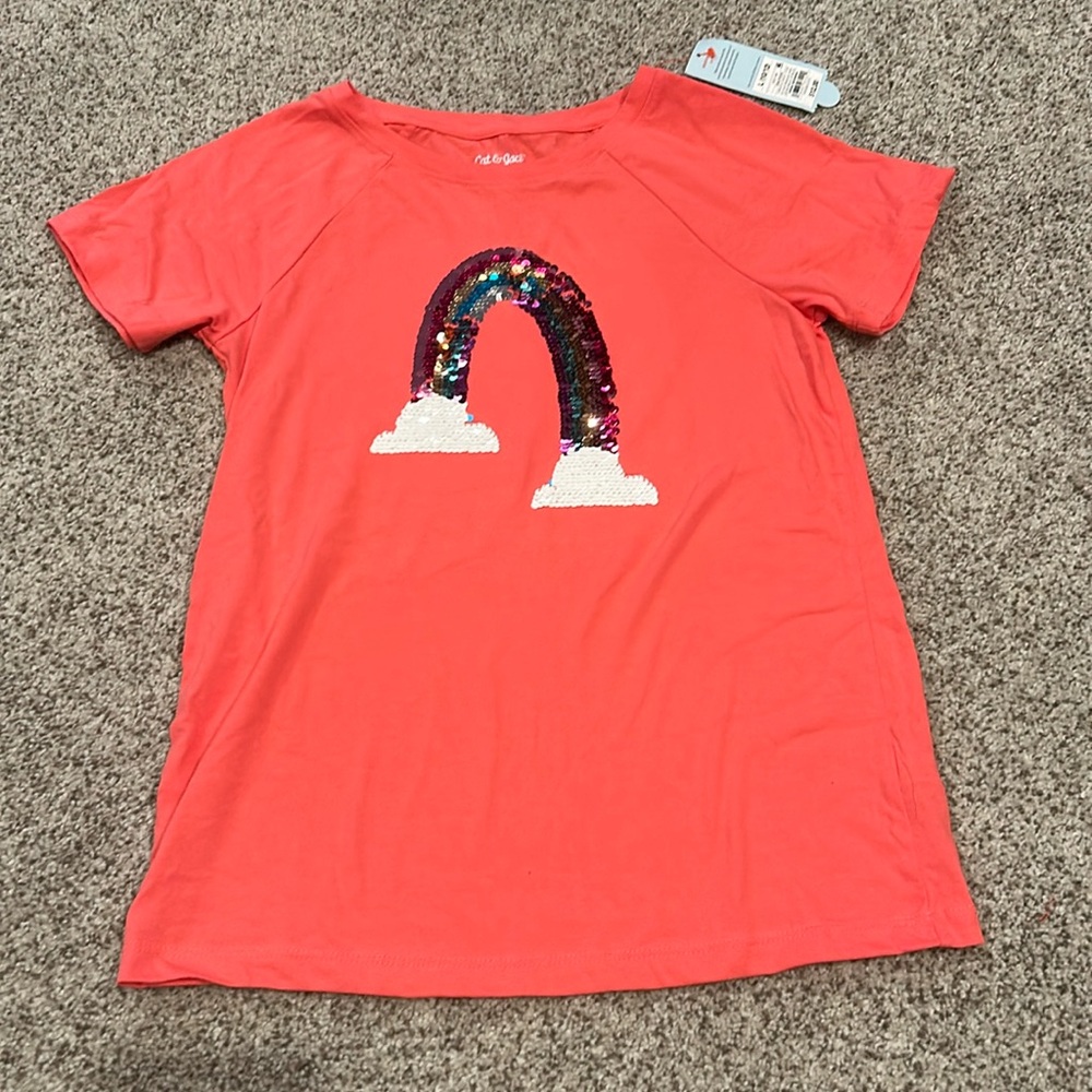 Flippy Sequin Rainbow Shirt